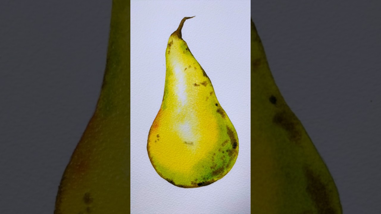 Watercolor Beginner Still Life Painting 