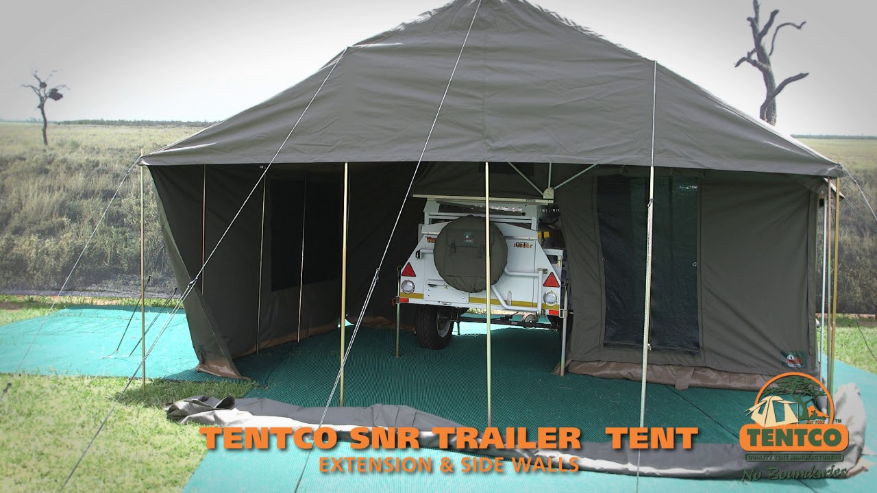 Tentco Trailer Tent ext+sidewalls