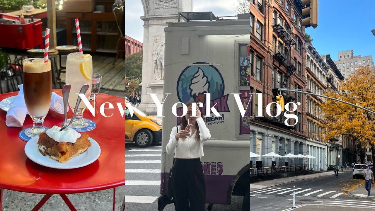 【Vlog🗽】5 days in New York 🤍| ニューヨークの日常| 学校やお出かけ