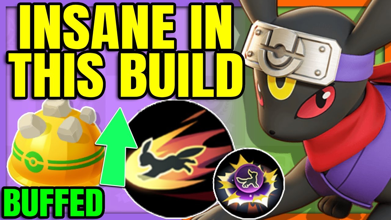 BUFFED ROCKY HELMET goes crazy in this FOUL PLAY UMBREON BUILD | Pokemon Unite