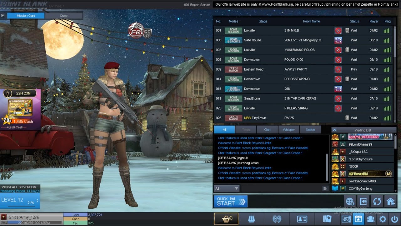 POINTBLANK | BENTARAN AJA