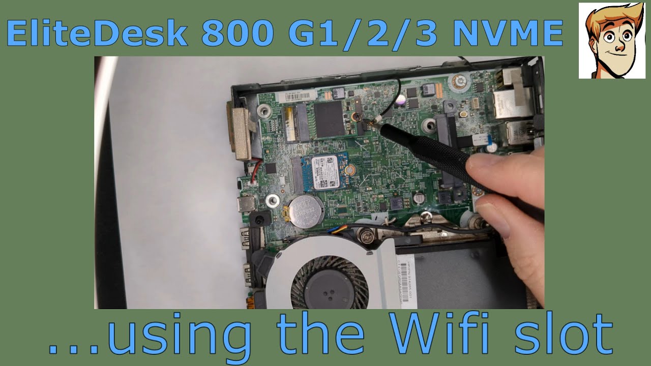 EliteDesk Wifi (M.2 A+E Key Slot) to NVME hard drive