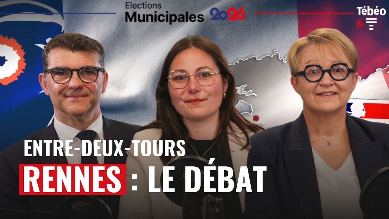 DÉBAT MUNICIPALES RENNES : Appéré, Compagnon, Mesmeur, le face-à-face décisif du 2nd tour ⚔️