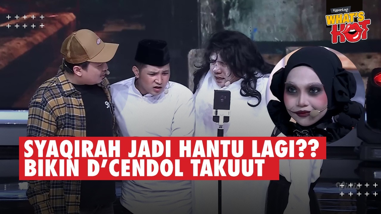 Spesialis Peran Hantu, Andi Syaqirah Bikin Trio Cendol Yang Lagi Live Ketakutan