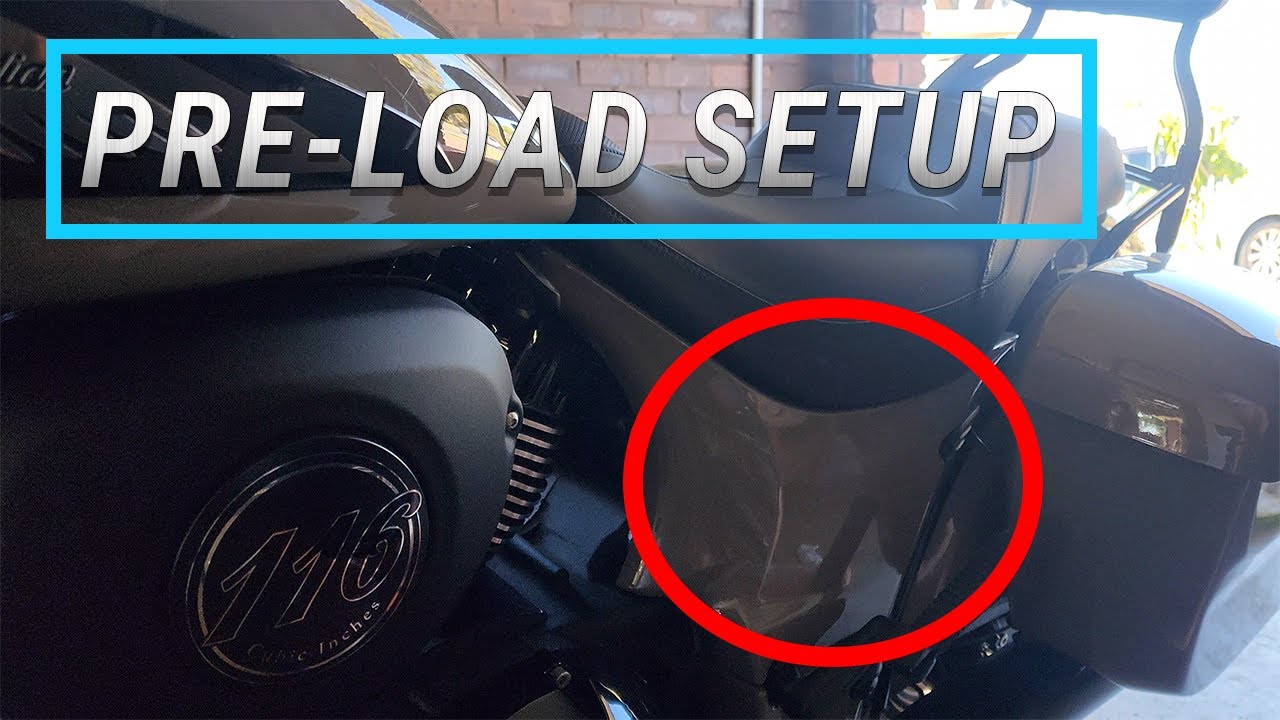 How to Adjust The Pre load On An Indian Springfield Dark Horse