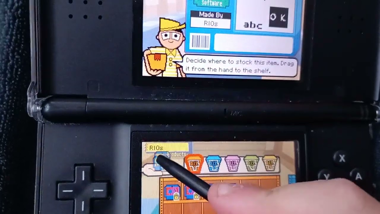 How to receive a game that you made on Warioware from the Wii to the DS