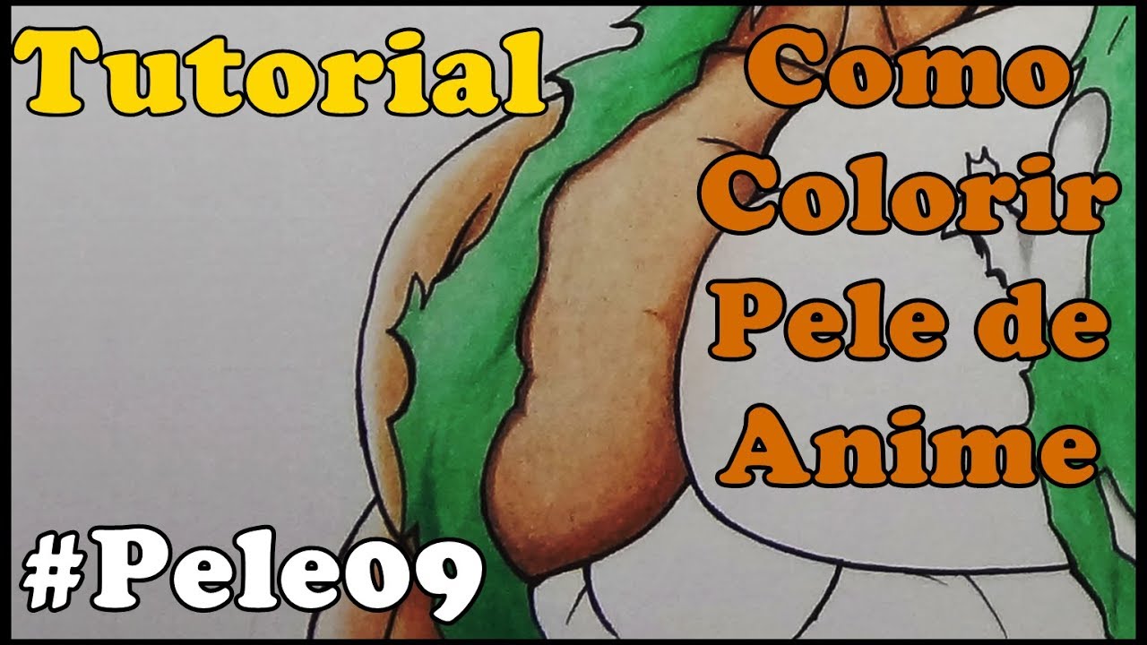 Como Colorir Pele de Anime e Mangá - How to Color Skin 9