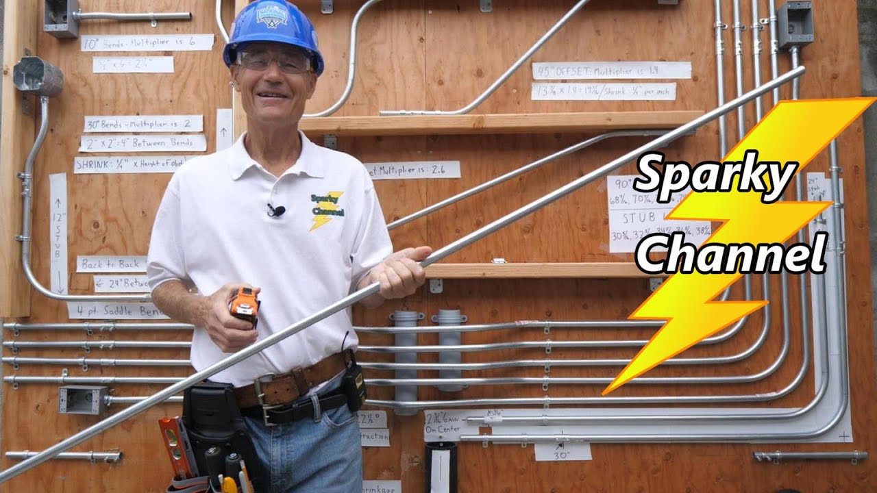 EMT Shrinkage To Make 3 Point Saddle Bends: Save $$ by Knowing EMT Shrink Calculations