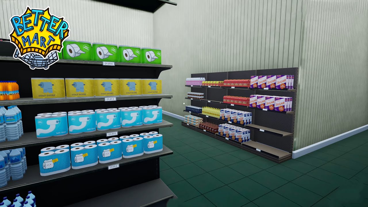Better Market Simulator #S1/F5 🛒 | Toilettenpapier und neue Regale | Let’s Play