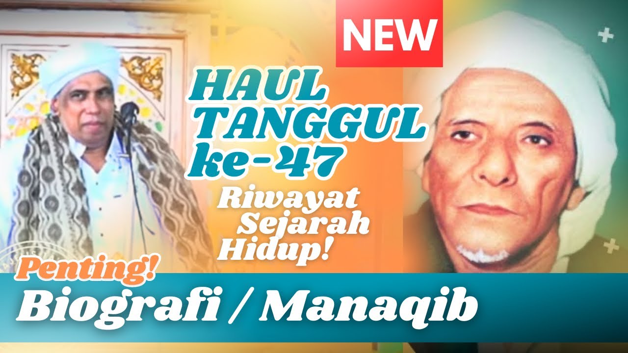 Biografi Habib Sholeh Alhamid Tanggul saat HAUL ke-47 [2023] Kisah Menjemput Amanah.. Terbongkar 🔥🔥