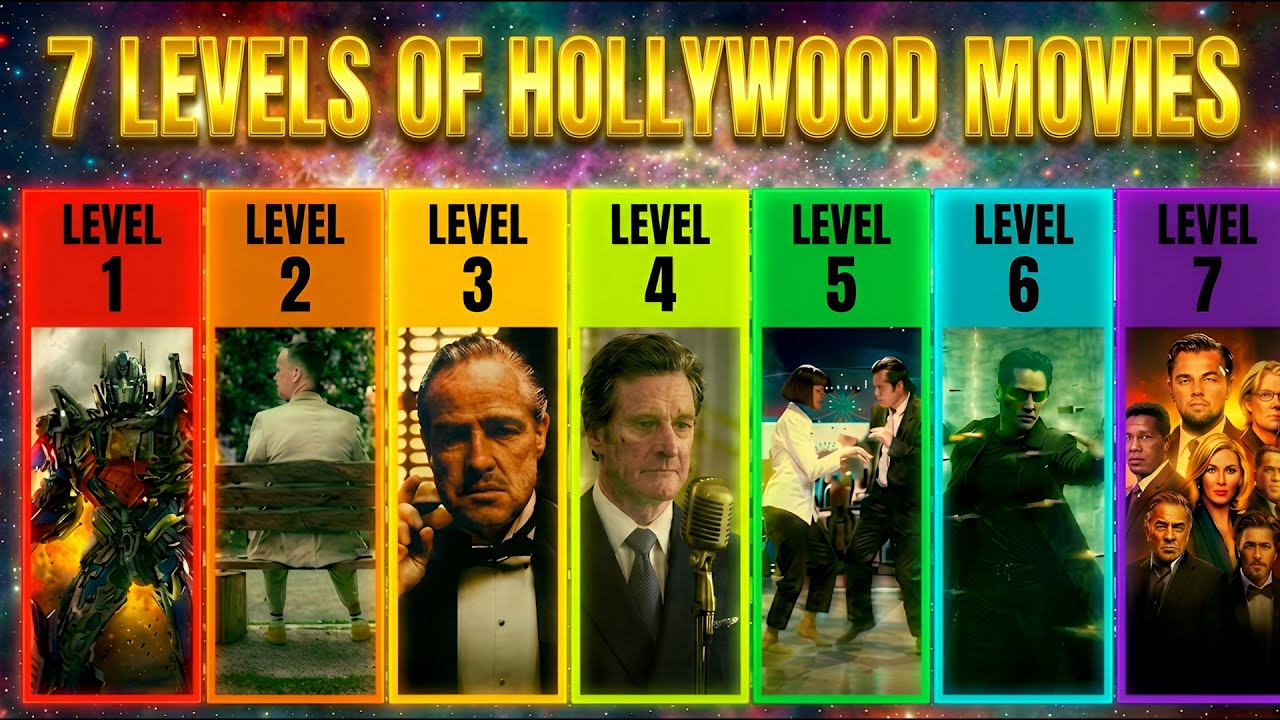 From Blockbusters to Masterpieces: 7 Levels of Hollywood Films