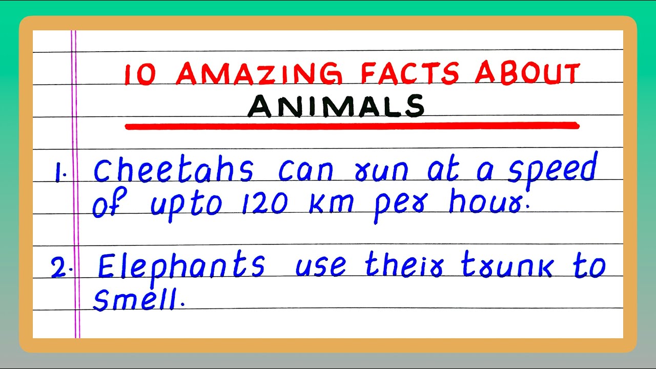 Amazing Facts about Animals | Interesting Facts about Animals