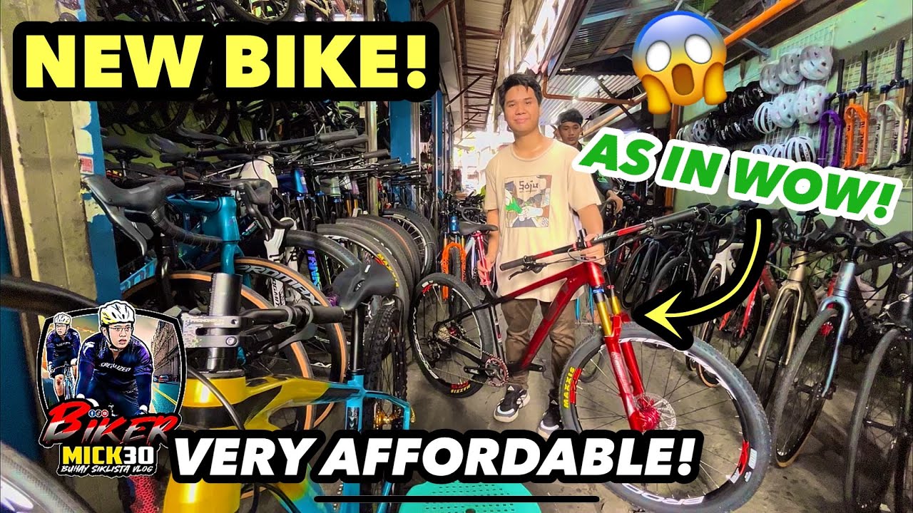 ANG DAMING KARGADO AT MURA NA BIKE DITO SA QUIAPO MANILA WITH SHIMANO PARTS! 