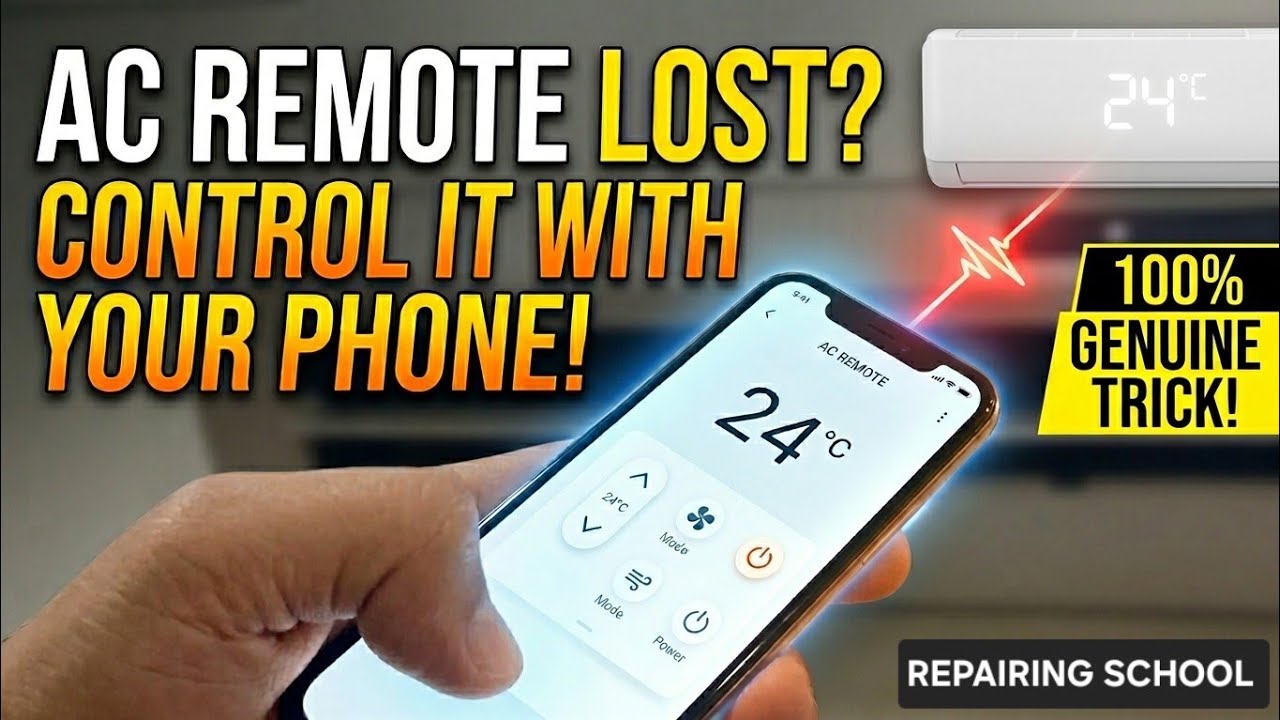 How to Control AC with Mobile Phone  | Use AC Without Remote | Mi AC Remote