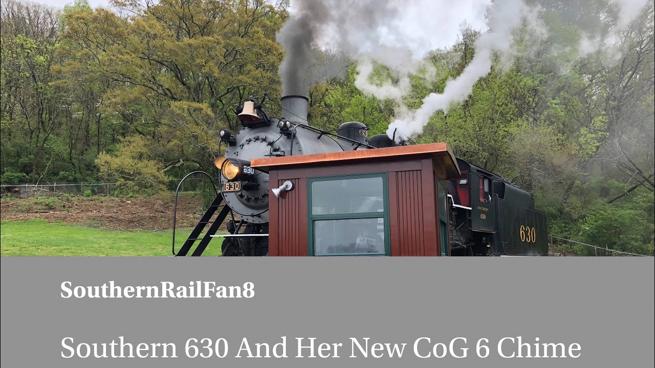 Southern 630 And Her New Central Of Georgia 6 Chime