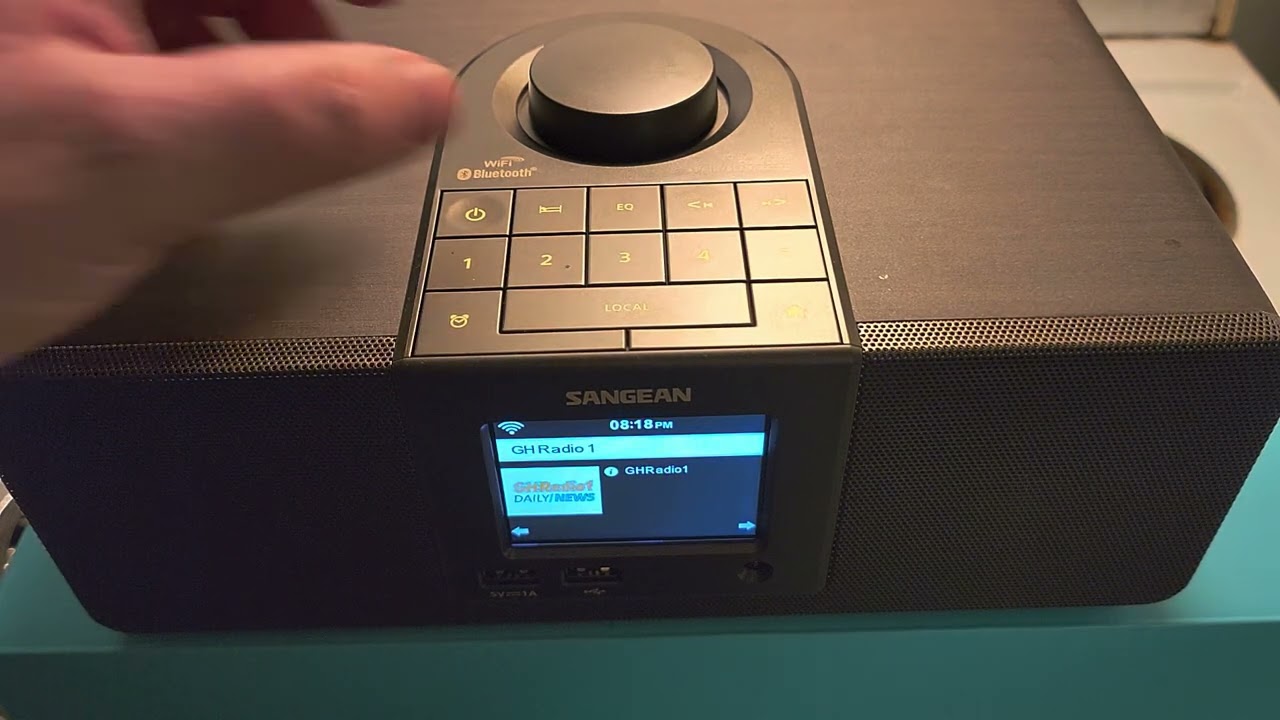 Обзор и личные наблюдения интернет-радиостанции SAGEAN WFR-32 WIFI