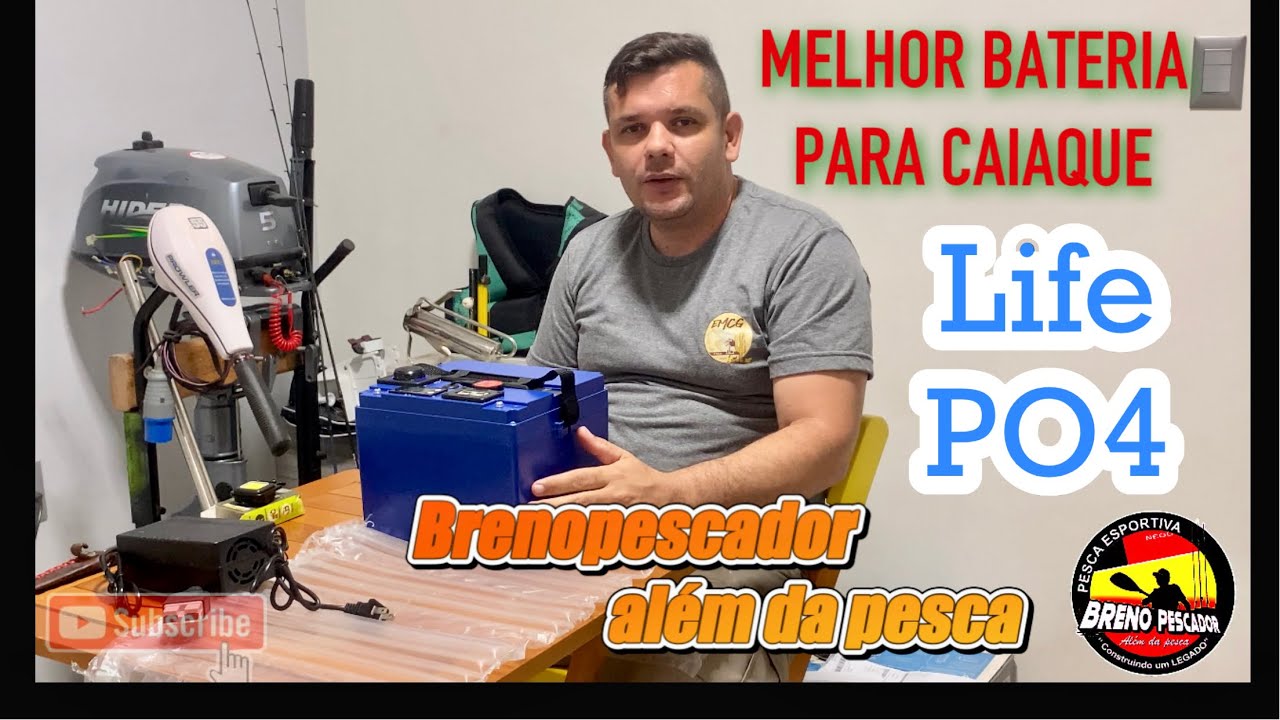 Melhor bateria pra caiaque