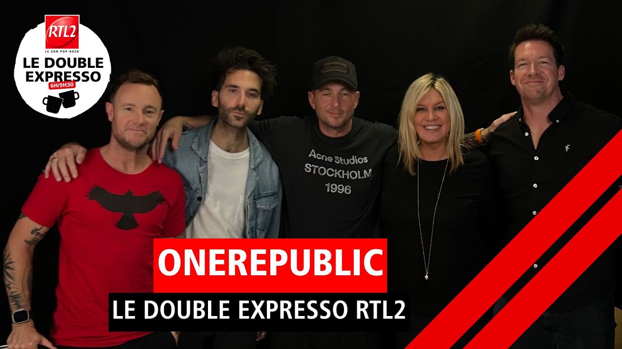 INTERVIEW - OneRepublic dans Le Double Expresso RTL2 (24/10/25)