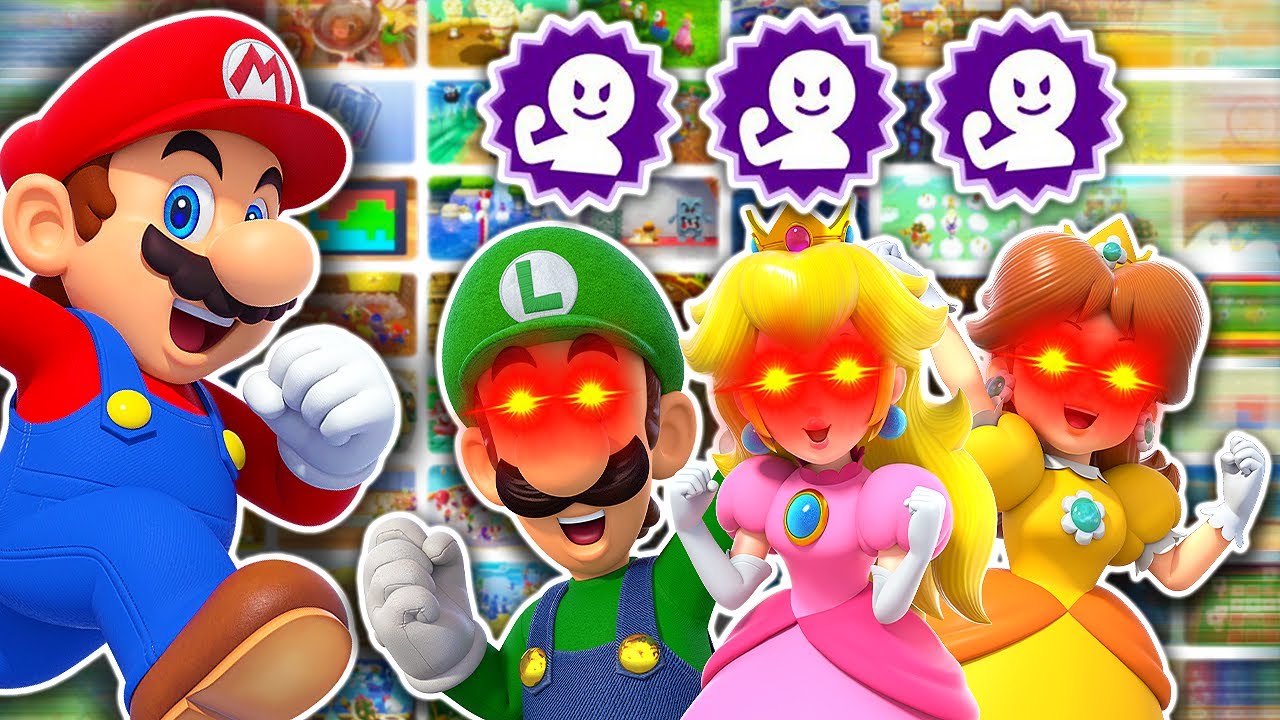 All Super Mario Party Minigames vs. MASTER CPUs!
