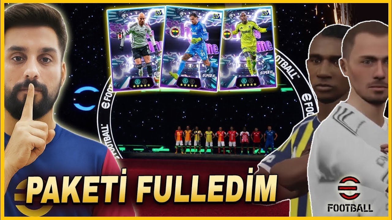 BOMBACI TALISCA & YER FÜZECİ CERNY PAKETİNİ FULLEDİM 🔥  eFOOTBALL