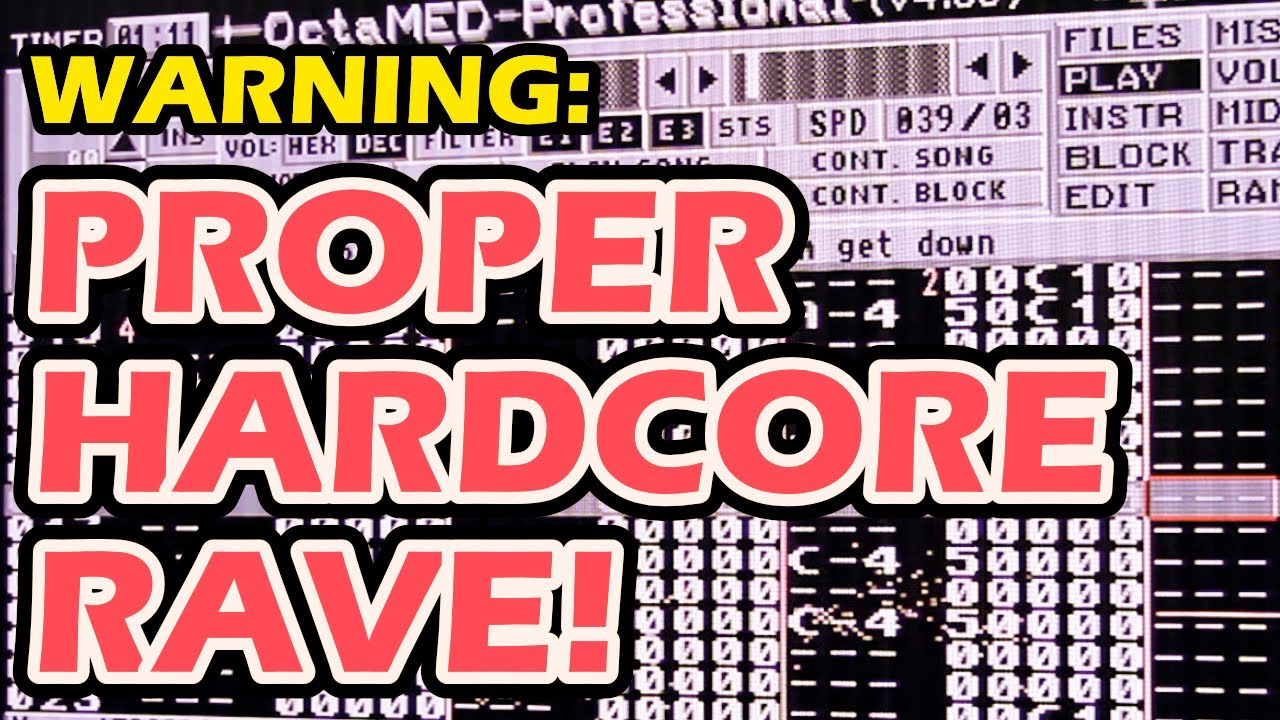 Oldskool Amiga Rave Walkthrough Part 2 of 2 - OctaMED