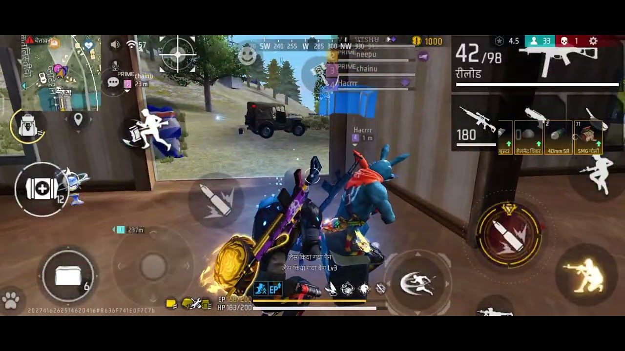 BR-RANKE PUSH WITH GUILD MATES ☠️|| FREE FIRE MAX 