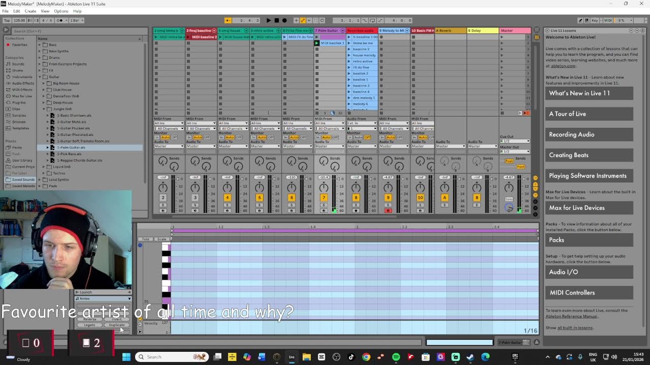 FIRST MUSIC STREAM!!! MelodyMaker