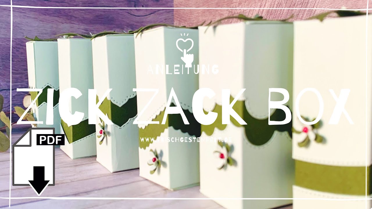 Zick Zack Box * Basic Bordüren * Stampin' Up!
