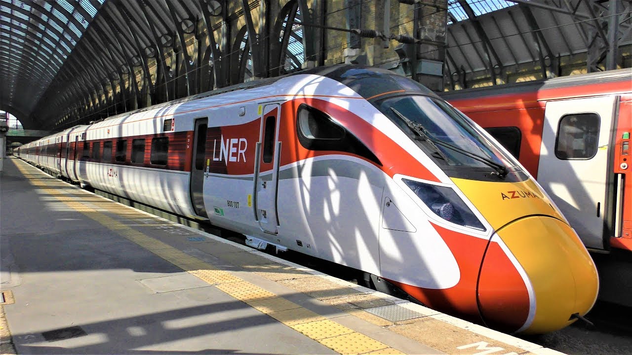 (4K) BRAND NEW! LNER Azuma Class 800 - Hitachi Intercity 