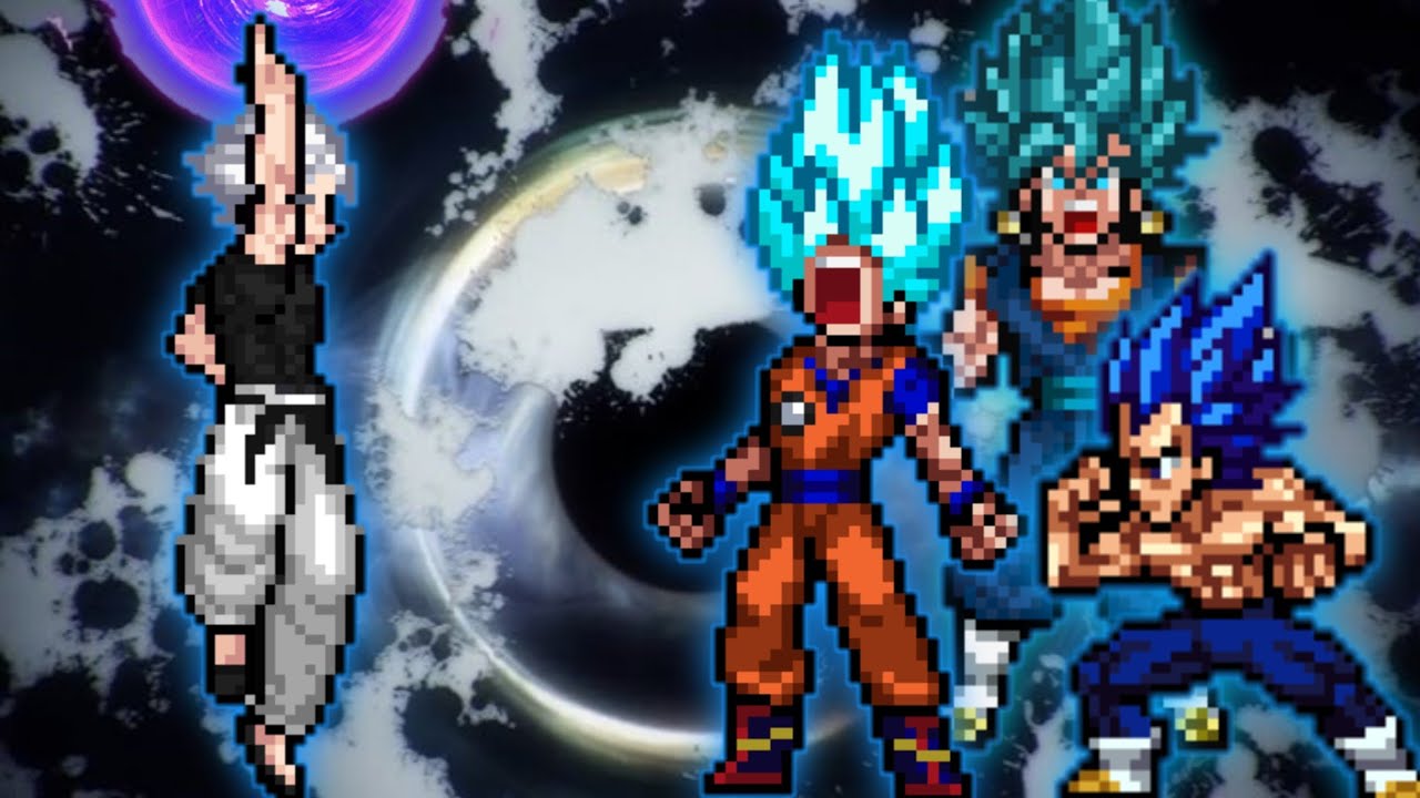 TC Manga Gojo V6(New) VS Fusion Vegito(Goku & Vegeta) in Jump Force Mugen