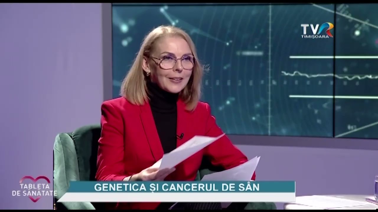 Genetica şi cancerul de sân, cu prof. dr. Adrian Trifa #TabletaDeSanatate @TVRTM