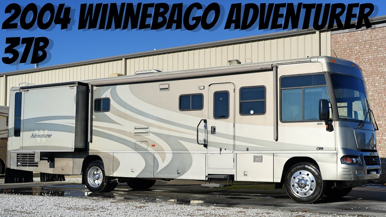 2004 Winnebago Adventurer 37B A Class Workhorse Chevrolet V8 Gas Motorhome @ Porter's RV - $31,900