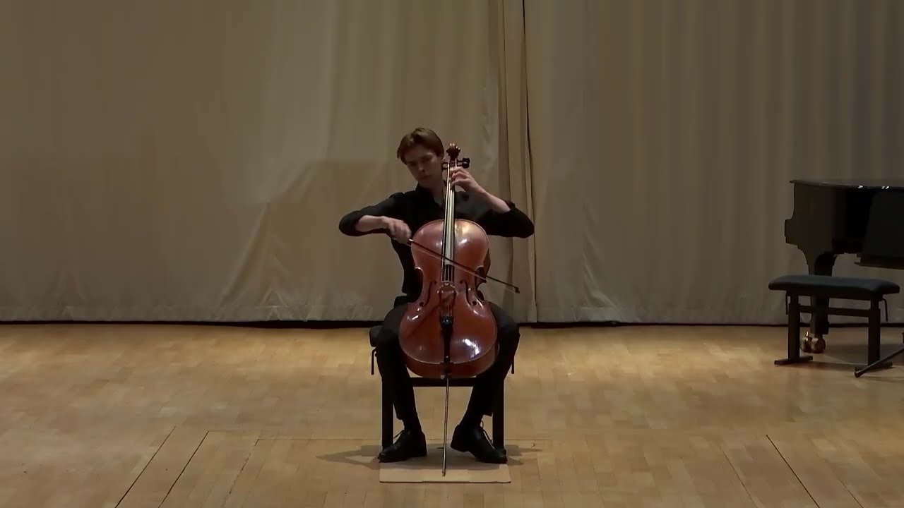 Bach cello suite no.3 in C-major: Prelude and Sarabande - Oscar Schultz