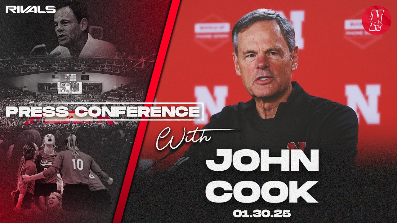 Nebraska Volleyball: John Cook retirement press conference (Jan. 30, 2025)