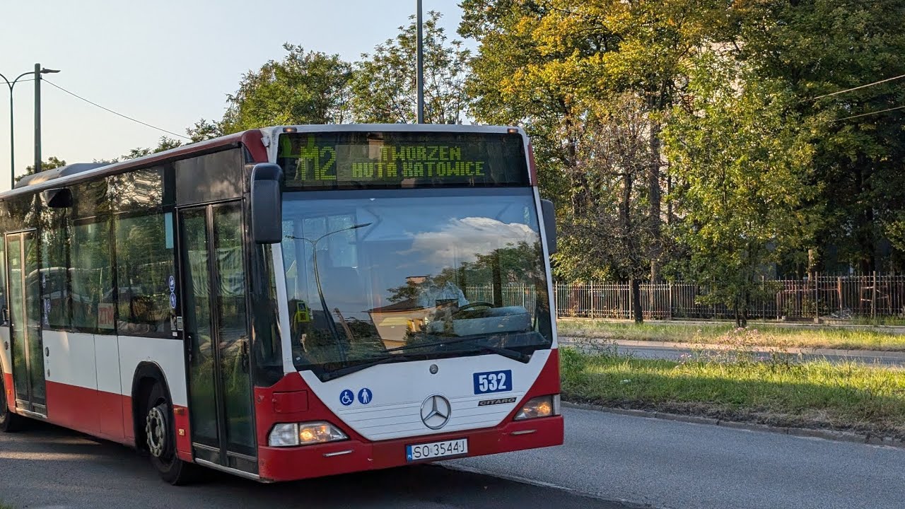 Mercedes-Benz Citaro O530G #533 (PKM Sosnowiec) Przejazd + Autostrada