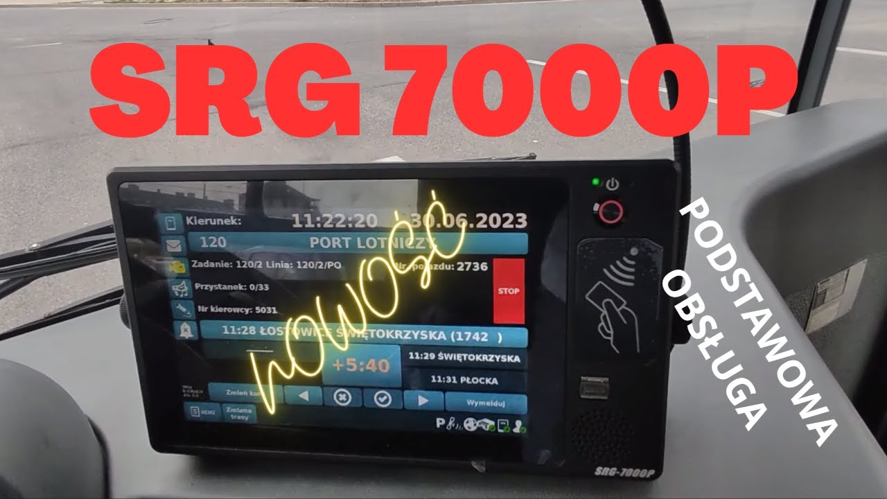 Podstawowe funkcje nowego sterownika/autokomputera SRG 7000P