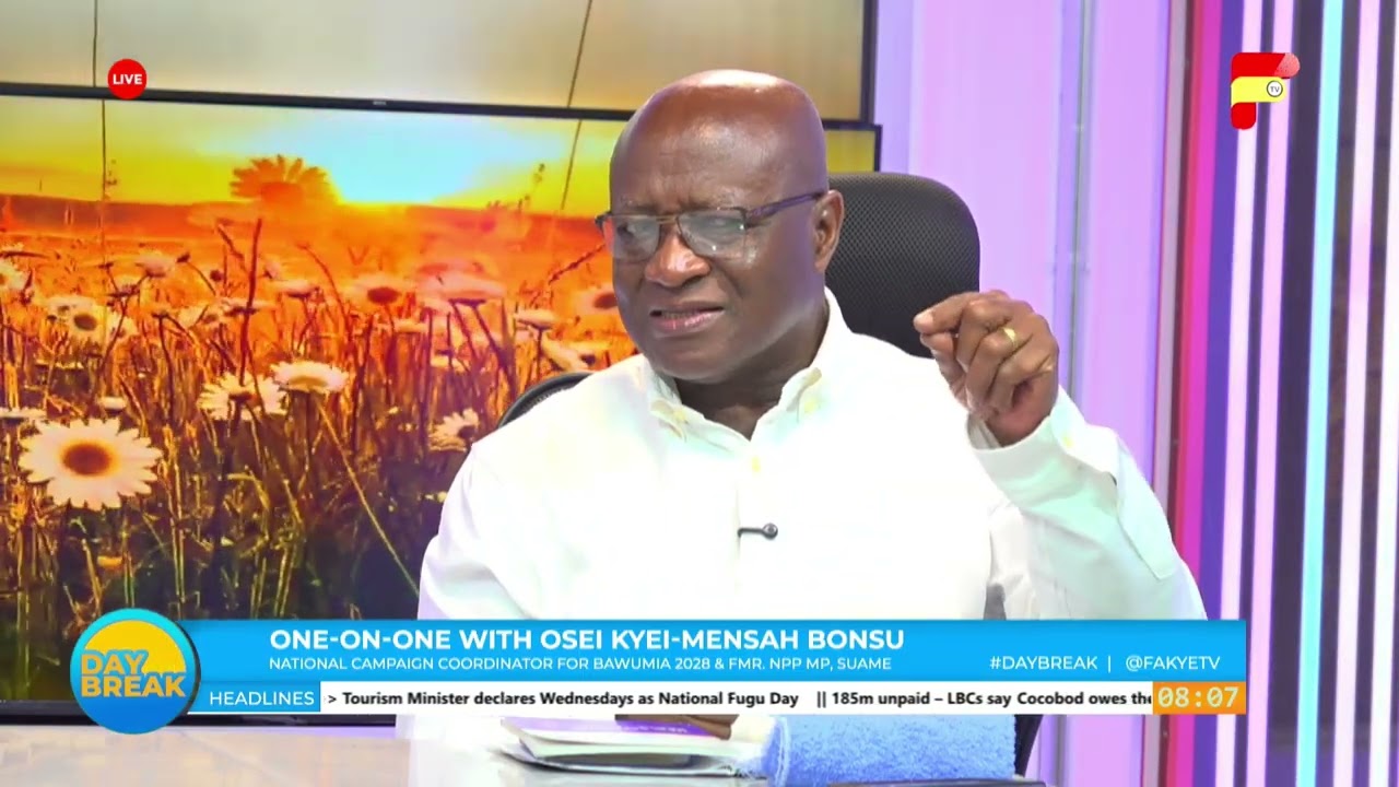 OSEI KYEI MENSAH BONSU TALKS ABOUT CEDI APPRECIATION, COCOBOD NOT PAYING FARMERS & OTHER MATTERS