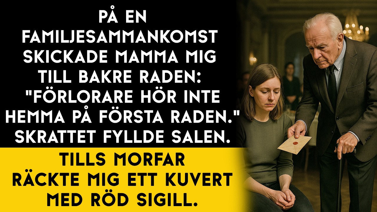 Mamma skrattade åt mig i åratal… men ett enda brev fick henne att blekna