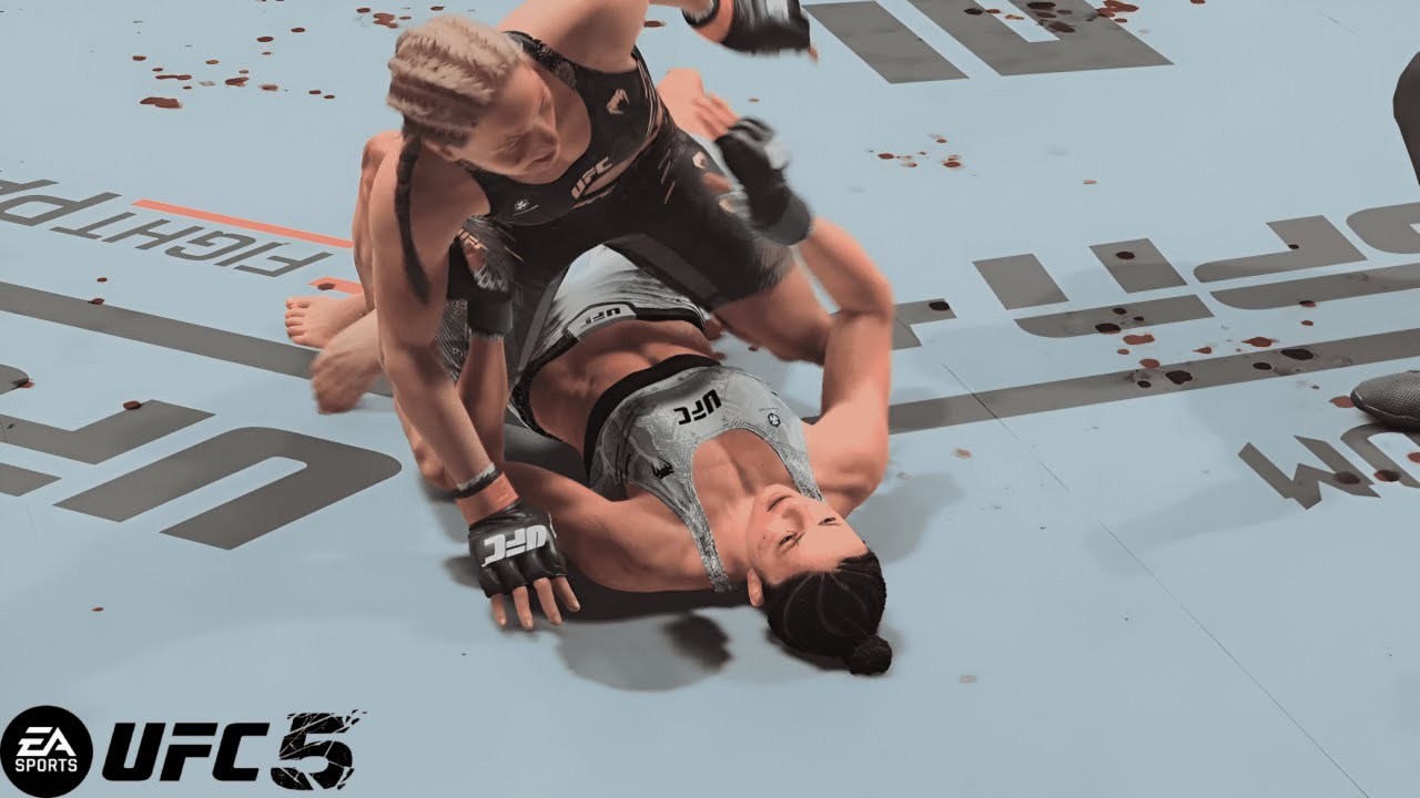 UFC 5: Valentina Shevchenko vs Nat&aacute;lia Silva for the Women&rsquo;s Flyweight Championship!
