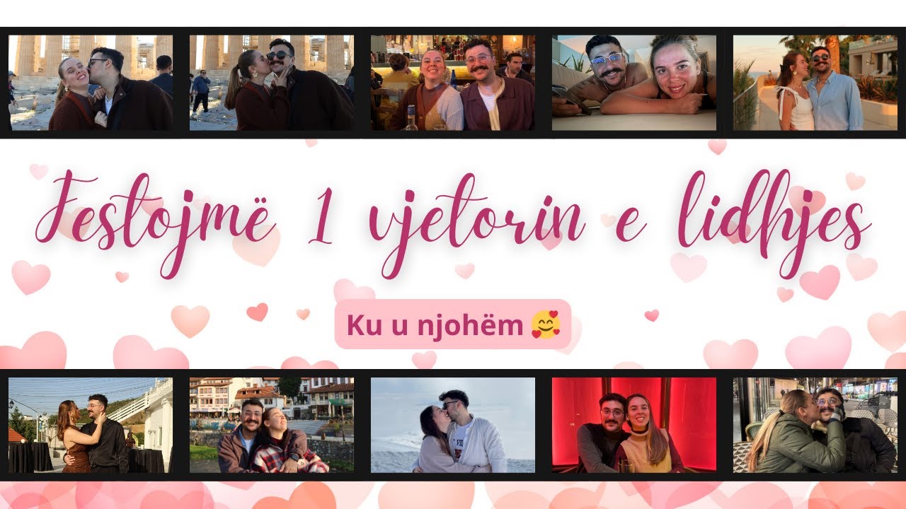 Festojmë 1 vjetorin 👩🏼‍❤‍👨🏻🥰 Dhuratat që i bëmë njëri tjetrit, Ku jemi njohur? // Danja's Channel