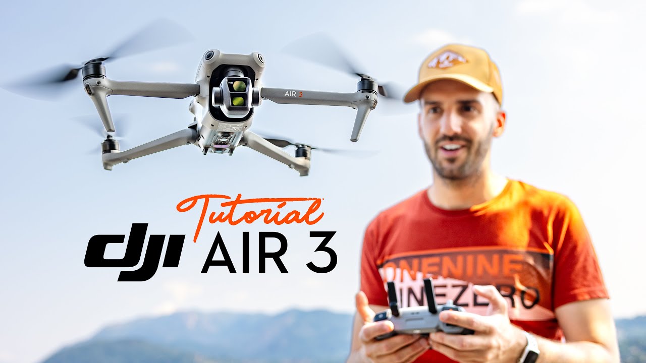 DJI AIR 3, un mostro di tecnologia | Tutorial COMPLETO (anche delle funzioni nascoste)