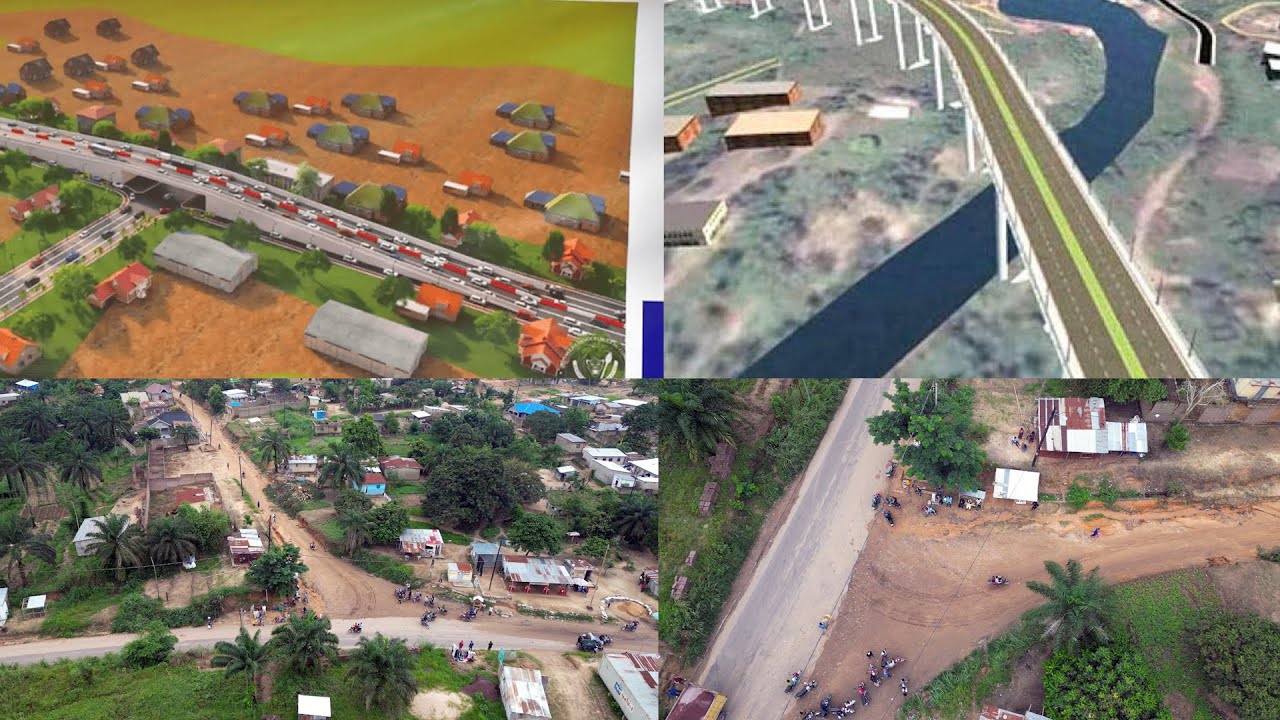 14/2/25 ROCADE SUD OUEST KIMWENZA GARRE SORTIR 2 CHEMIN VERS PONT MATETE SUIVEZ