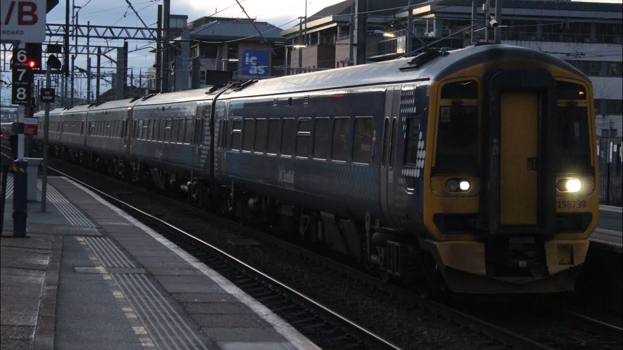 158739, 158726 & 158704 arriving at Haymarket