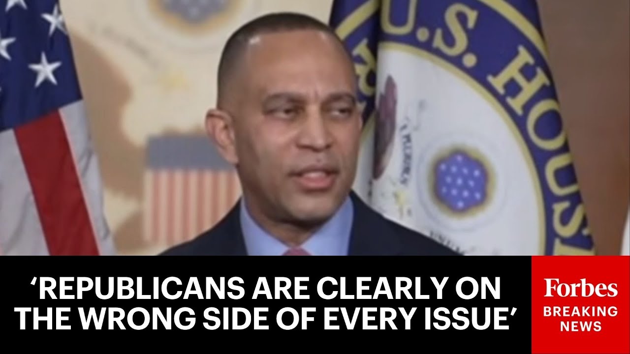 'It Is About Voter Suppression!': Hakeem Jeffries Blasts SAVE Act, Dismisses Calls For Voter ID