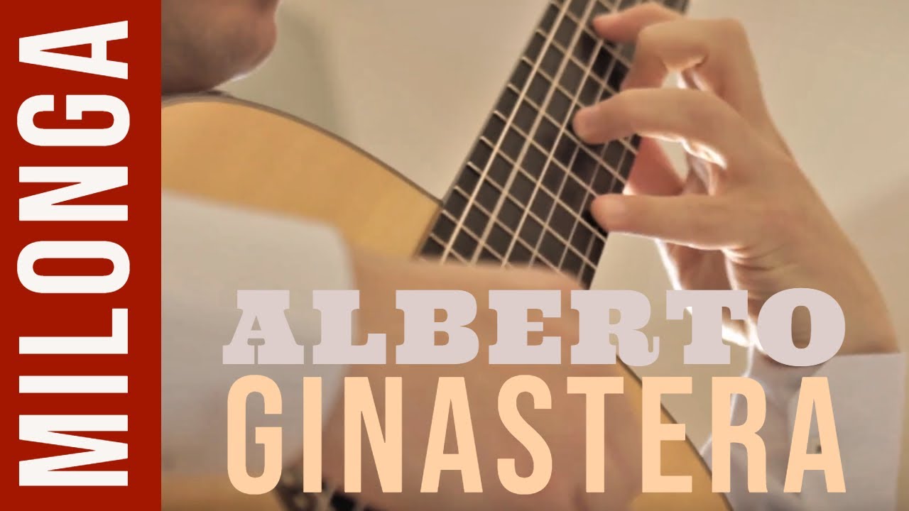🔴 Alberto Ginastera - Milonga - Canción del árbol del olvido | Daniel Schatz