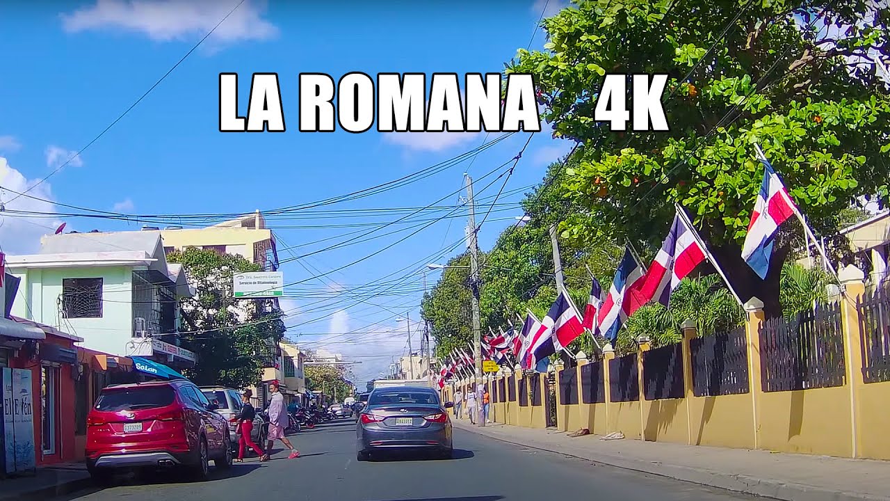 4K CONDUCIENDO En LA ROMANA REPUBLICA DOMINICANA