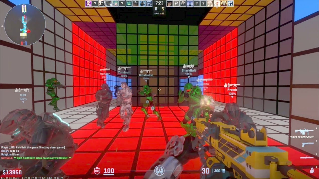 CS2: Zombie Escape Mod | Map: Colors | on GFL Clan