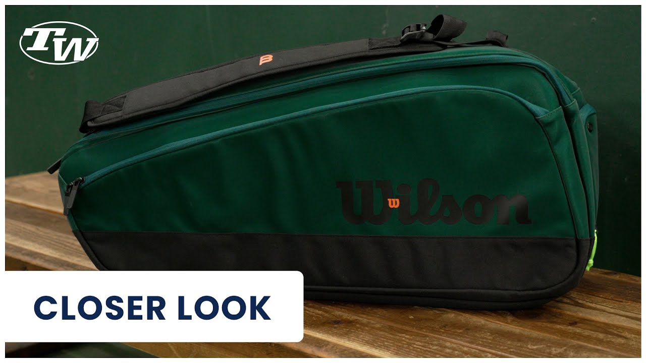 Wilson Super Tour Blade v9 15 Pack tennis racquet bag: large & matches the Blades, new for 2024!