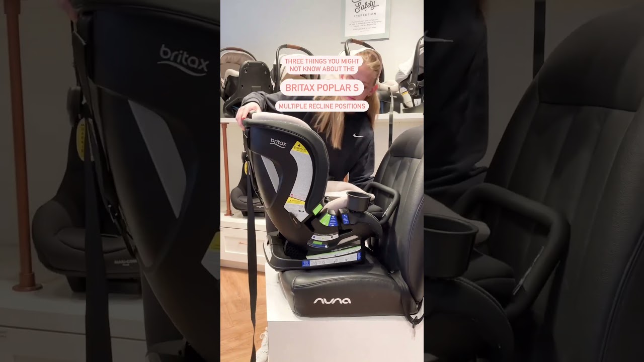 Here's why the Britax Poplar S is one of our favorite convertible car seats! 😍  #babycarseat #short