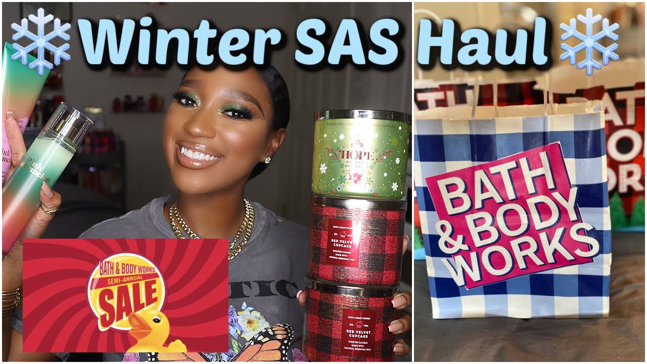 Bath and Body Works Winter SAS Haul Part 1| My Thoughts on the Entire Sale